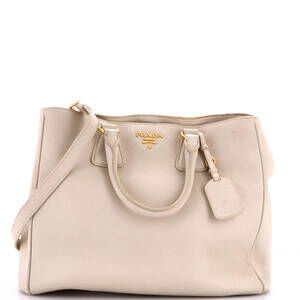 Prada Large Convertible Shopper Tote Vitello Daino